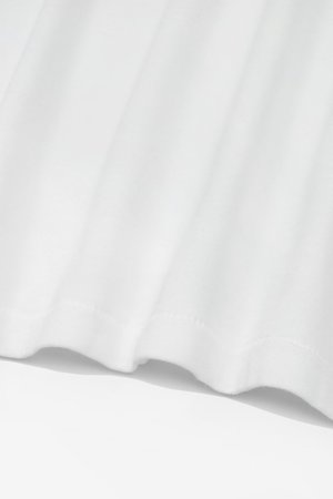 Lady White Co. Jersey turtleneck - white Lady White Co. Jersey turtleneck - white