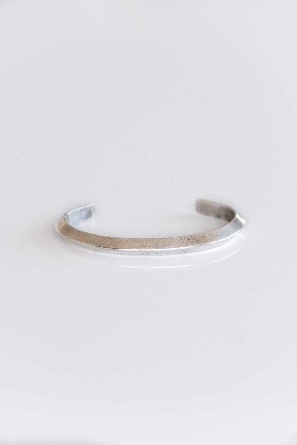 Vintage Plain Triangle Wire Cuff - Sterling Silver Vintage Plain Triangle Wire Cuff - Sterling Silver