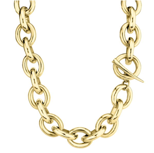 Gabriela Artigas Full Link Choker - 14K Yellow Gold Plated Gabriela Artigas Full Link Choker - 14K Yellow Gold Plated