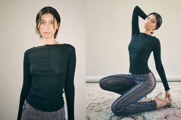Baserange Pama Longsleeve - Black Baserange Pama Longsleeve - Black