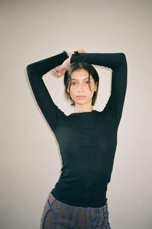 Baserange Pama Longsleeve - Black Baserange Pama Longsleeve - Black