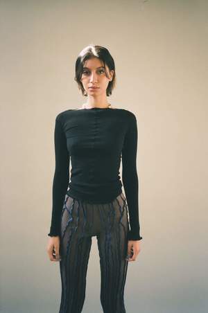 Baserange Pama Longsleeve - Black Baserange Pama Longsleeve - Black