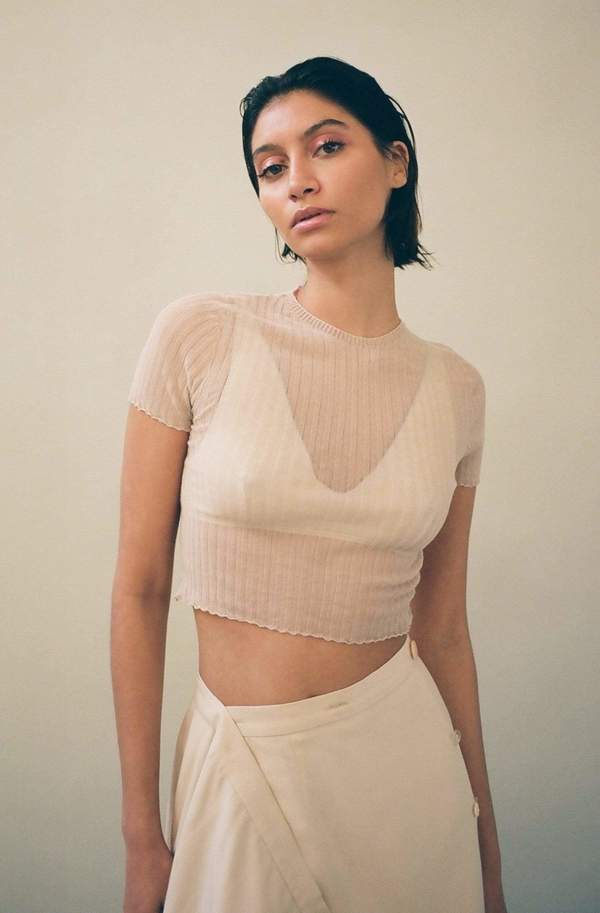Baserange Outline Pam Bra - ivory white Baserange Outline Pam Bra - ivory white