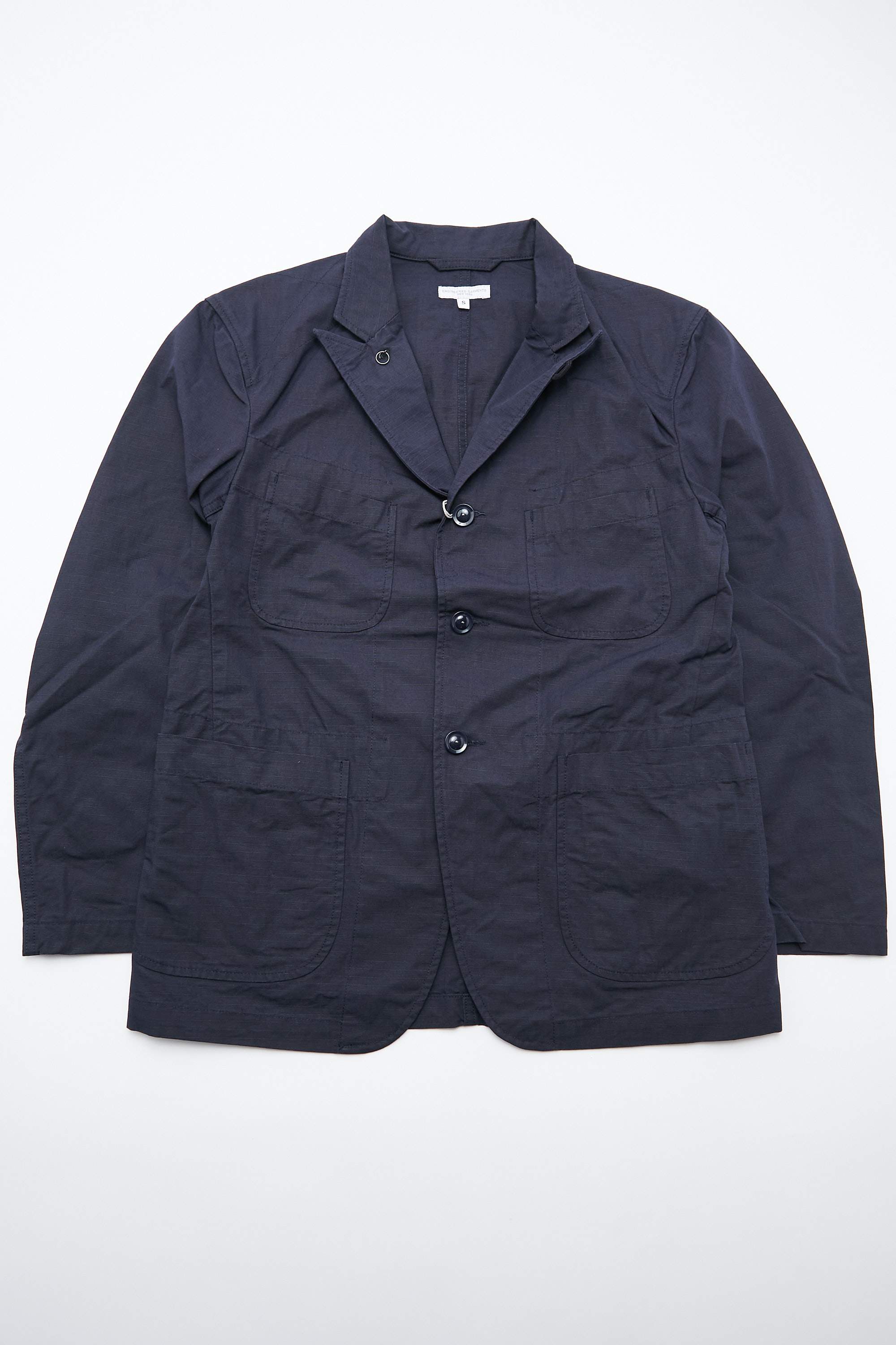 Engineered Garments Bedford Jacket - Dk. Navy Cotton Ripstop