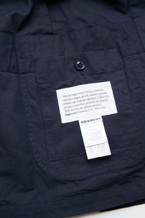 Engineered Garments Bedford Jacket - Dk. Navy Cotton Ripstop Engineered Garments Bedford Jacket - Dk. Navy Cotton Ripstop