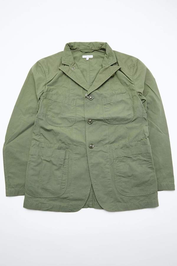 Engineered Garments Bedford Jacket - Olive Cotton Ripstop Engineered Garments Bedford Jacket - Olive Cotton Ripstop