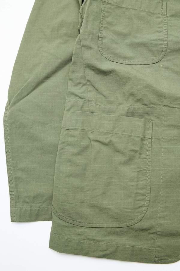 Engineered Garments Bedford Jacket - Olive Cotton Ripstop Engineered Garments Bedford Jacket - Olive Cotton Ripstop