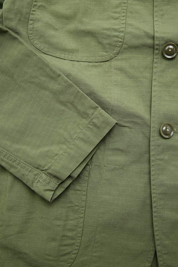 Engineered Garments Bedford Jacket - Olive Cotton Ripstop Engineered Garments Bedford Jacket - Olive Cotton Ripstop