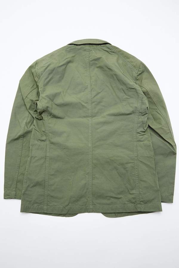 Engineered Garments Bedford Jacket - Olive Cotton Ripstop Engineered Garments Bedford Jacket - Olive Cotton Ripstop