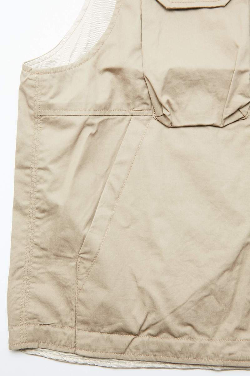 正月セール！cover vest high count twill khaki ENGINEERED GARMENTS / エンジニアドガーメンツ | Cover Vest - High