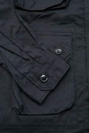 Engineered Garments Explorer Shirt Jacket - Black High Count Twill Engineered Garments Explorer Shirt Jacket - Black High Count Twill