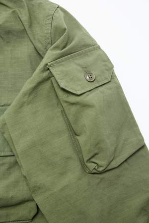 Engineered Garments Explorer Shirt Jacket - Olive Cotton Ripstop Engineered Garments Explorer Shirt Jacket - Olive Cotton Ripstop