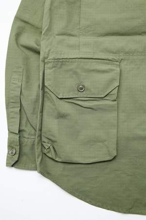Engineered Garments Explorer Shirt Jacket - Olive Cotton Ripstop Engineered Garments Explorer Shirt Jacket - Olive Cotton Ripstop