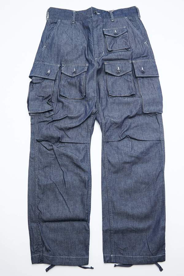 Engineered Garments FA Pant - Indigo 8oz Cone Denim Engineered Garments FA Pant - Indigo 8oz Cone Denim