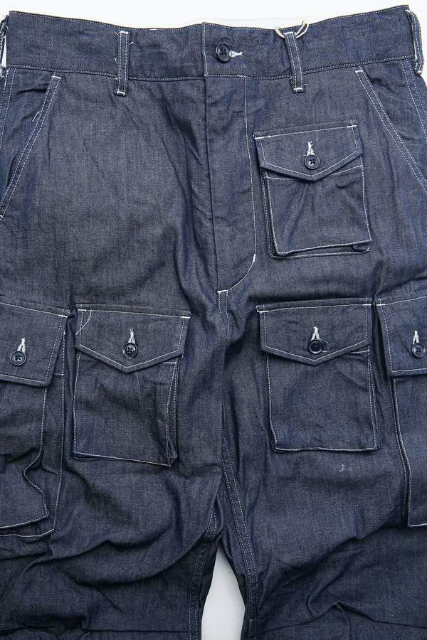 Engineered Garments FA Pant - Indigo 8oz Cone Denim Engineered Garments FA Pant - Indigo 8oz Cone Denim