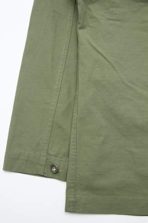 Engineered Garments M43/2 Shirt Jacket - Olive Cotton Ripstop Engineered Garments M43/2 Shirt Jacket - Olive Cotton Ripstop
