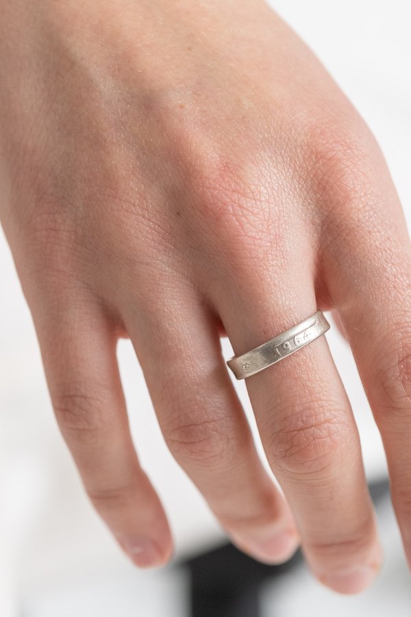 Vintage QUARTER DOLLAR RING - sterling silver Vintage QUARTER DOLLAR RING - sterling silver
