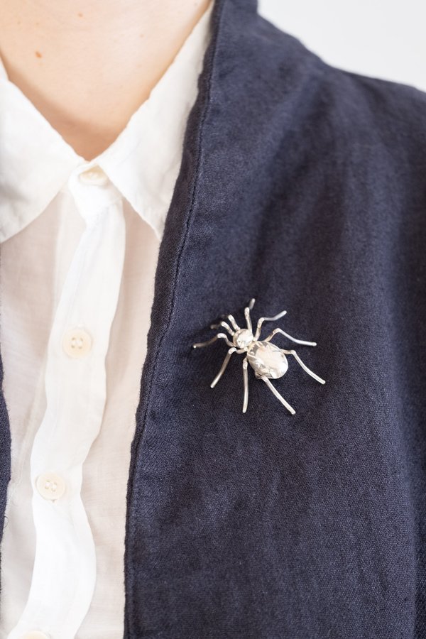 VINTAGE SPIDER PIN - STERLING SILVER VINTAGE SPIDER PIN - STERLING SILVER