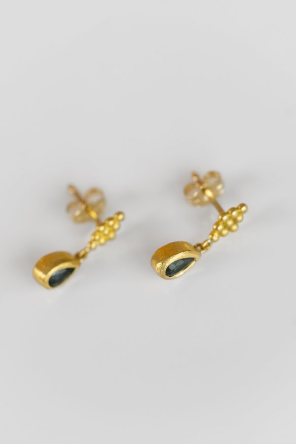 Prounis Sapphire Small Nona Earrings Prounis Sapphire Small Nona Earrings