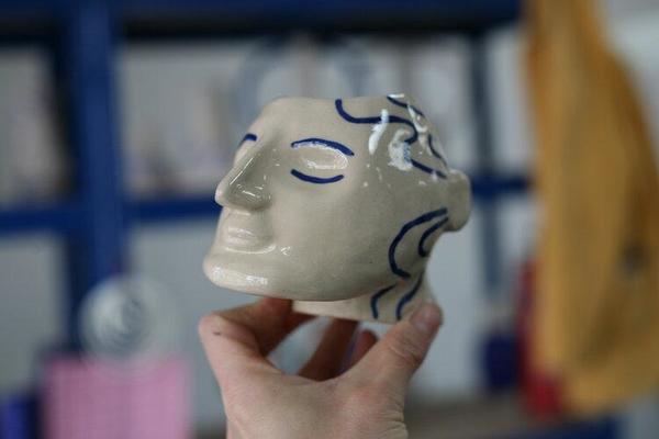 Sophie Alda Head Planter Sophie Alda Head Planter