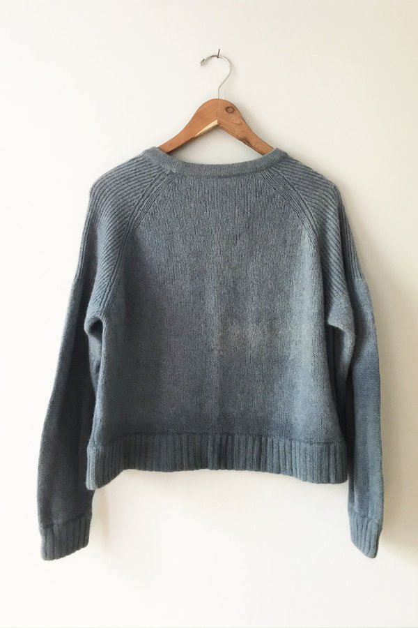 M.Patmos Crewneck Cashmere Sweater - Medium Indigo M.Patmos Crewneck Cashmere Sweater - Medium Indigo