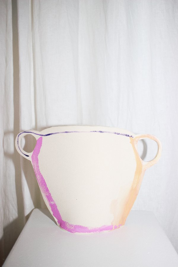 Alison Owen Vibrant Two Handled Vase Alison Owen Vibrant Two Handled Vase