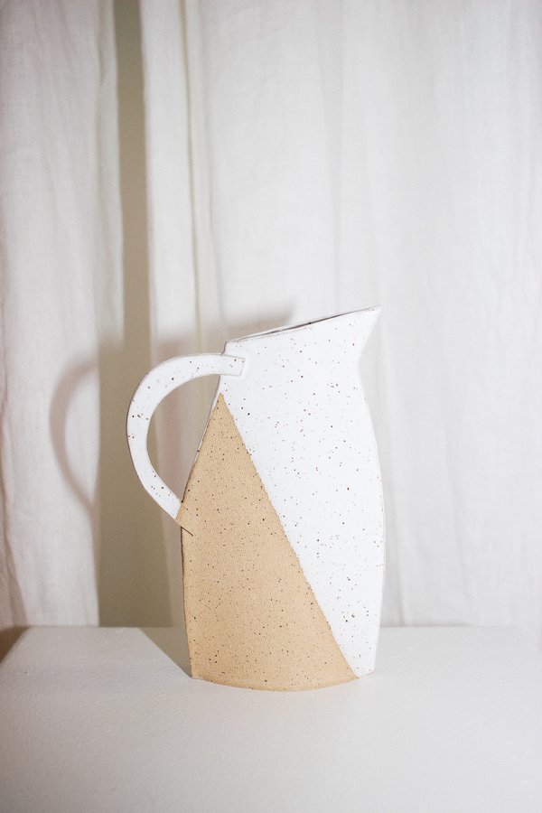 Alison Owen Dipped Vase No.1 - White Alison Owen Dipped Vase No.1 - White