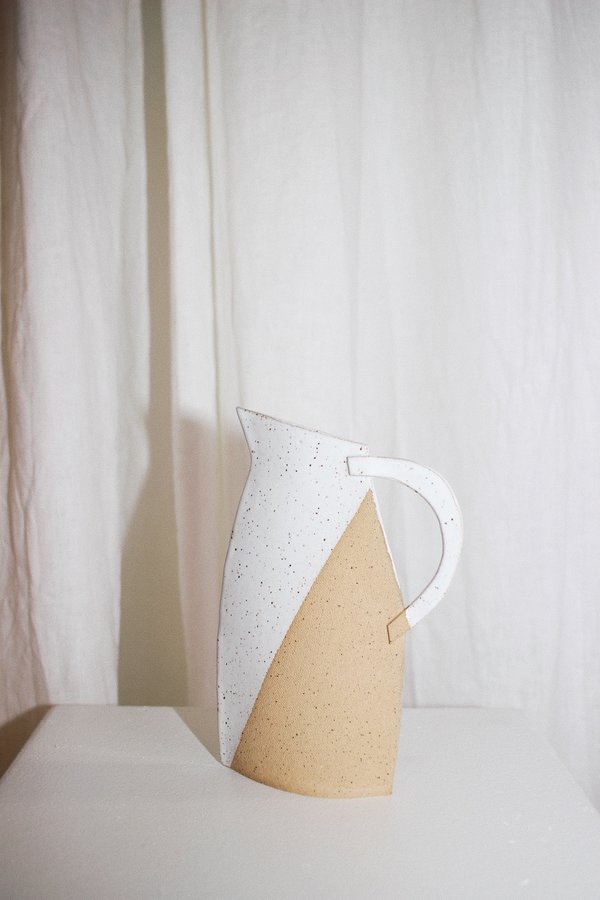 Alison Owen Dipped Vase No.1 - White Alison Owen Dipped Vase No.1 - White