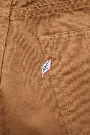 Pure Blue Japan 1150 Men's Woven 12oz Selvedge Twill Relaxed Tapered with One Wash Chino - Camel Pure Blue Japan 1150 Men's Woven 12oz Selvedge Twill Relaxed Tapered with One Wash Chino - Camel