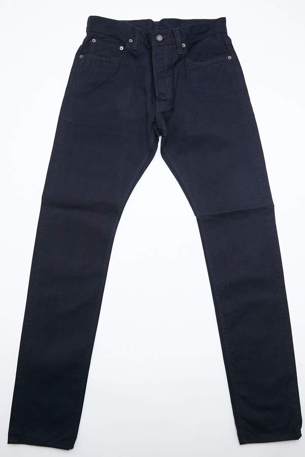 Pure Blue Japan 1150-ID Men's Woven 12oz Selvedge Twill Relaxed Tapered with One Wash Chino - Indigo Pure Blue Japan 1150-ID Men's Woven 12oz Selvedge Twill Relaxed Tapered with One Wash Chino - Indigo