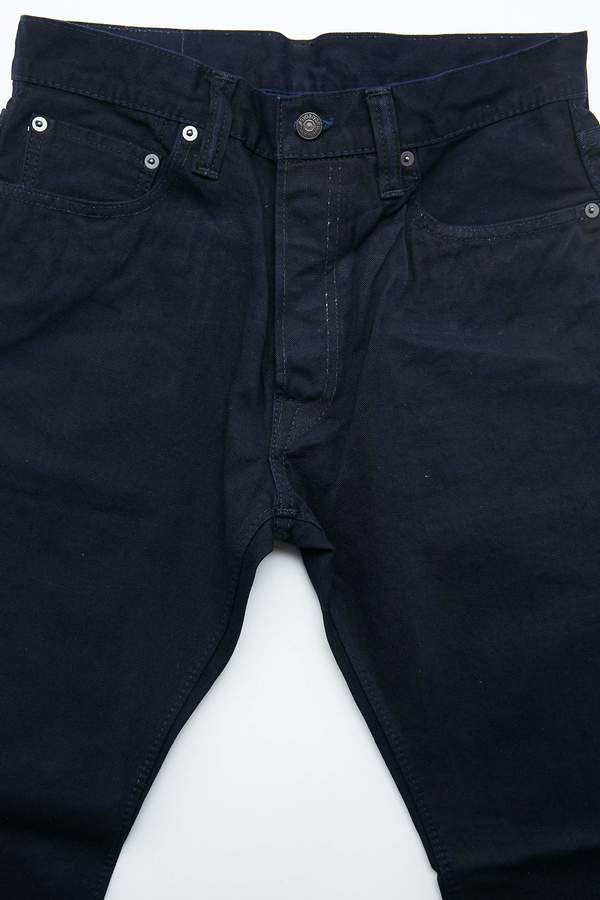 Pure Blue Japan 1150-ID Men's Woven 12oz Selvedge Twill Relaxed Tapered with One Wash Chino - Indigo Pure Blue Japan 1150-ID Men's Woven 12oz Selvedge Twill Relaxed Tapered with One Wash Chino - Indigo