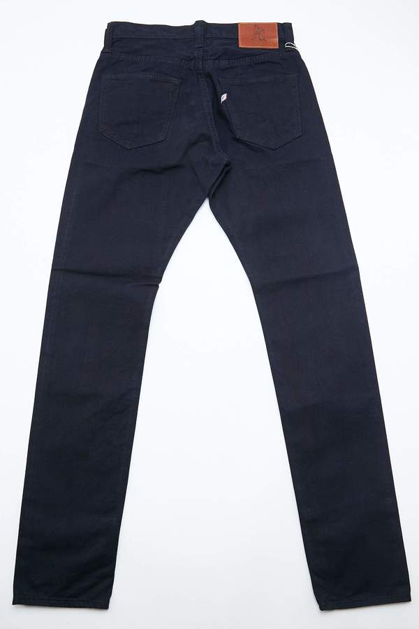 Pure Blue Japan 1150-ID Men's Woven 12oz Selvedge Twill Relaxed Tapered with One Wash Chino - Indigo Pure Blue Japan 1150-ID Men's Woven 12oz Selvedge Twill Relaxed Tapered with One Wash Chino - Indigo