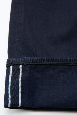Pure Blue Japan 1150-ID Men's Woven 12oz Selvedge Twill Relaxed Tapered with One Wash Chino - Indigo Pure Blue Japan 1150-ID Men's Woven 12oz Selvedge Twill Relaxed Tapered with One Wash Chino - Indigo