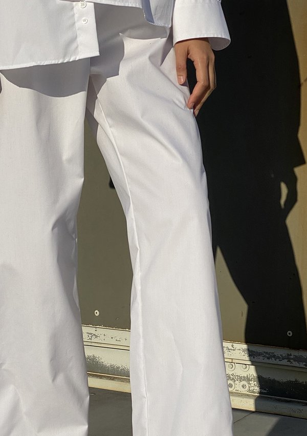 Baserange Ole Trousers - White Baserange Ole Trousers - White