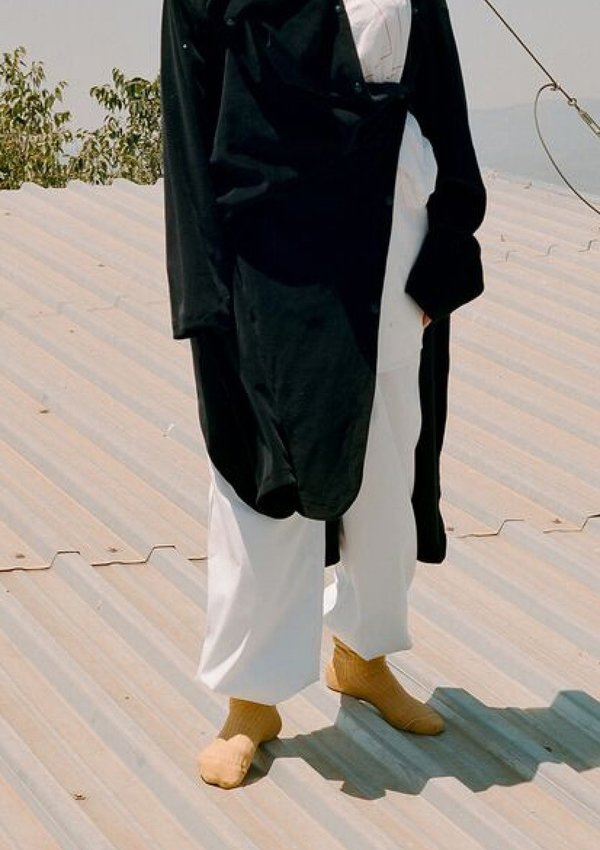 Baserange Ole Trousers - White Baserange Ole Trousers - White