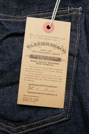Warehouse & Co. Lot 800XX 14.5oz Standard Straight Fit Jeans - Denim/One Wash Warehouse & Co. Lot 800XX 14.5oz Standard Straight Fit Jeans - Denim/One Wash