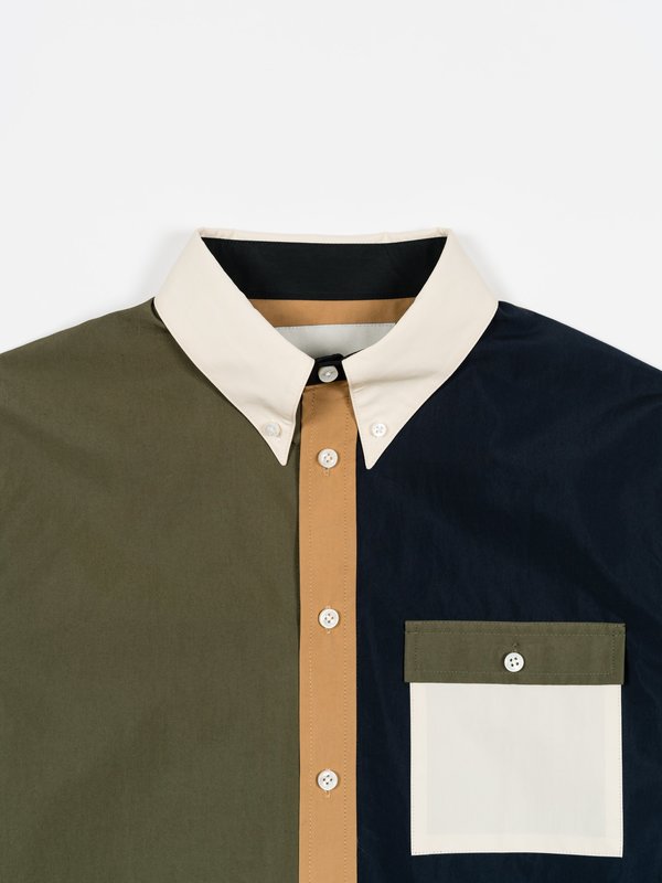 archie Weathercloth Button Down Shirt - Combo archie Weathercloth Button Down Shirt - Combo