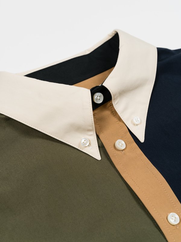 archie Weathercloth Button Down Shirt - Combo archie Weathercloth Button Down Shirt - Combo