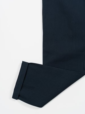 archie Standard Sulfer-Dyed Cotton Herringbone Pant - Navy archie Standard Sulfer-Dyed Cotton Herringbone Pant - Navy