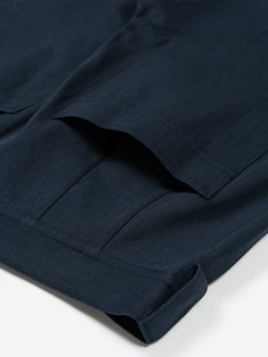 archie Standard Sulfer-Dyed Cotton Herringbone Pant - Navy archie Standard Sulfer-Dyed Cotton Herringbone Pant - Navy
