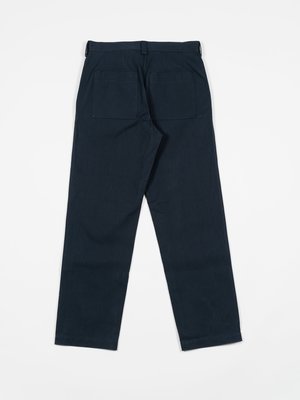 archie Standard Sulfer-Dyed Cotton Herringbone Pant - Navy archie Standard Sulfer-Dyed Cotton Herringbone Pant - Navy