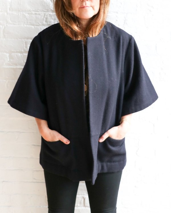 Wolcott : Takemoto Wool Layering Coat, Size S Wolcott : Takemoto Wool Layering Coat, Size S