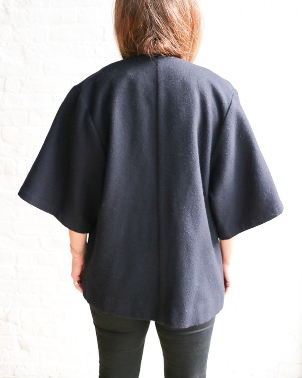 Wolcott : Takemoto Wool Layering Coat, Size S Wolcott : Takemoto Wool Layering Coat, Size S