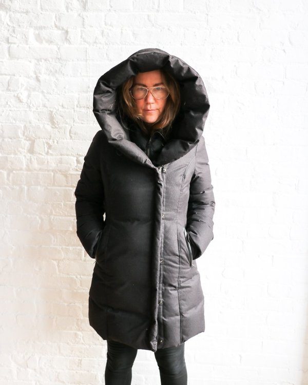 Soia & Kyo Long Puffer Coat, Size M Soia & Kyo Long Puffer Coat, Size M