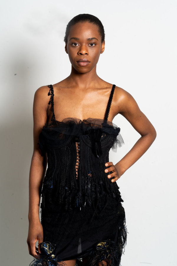 Sydney Pimbley The Lola Bustier - Black Sydney Pimbley The Lola Bustier - Black