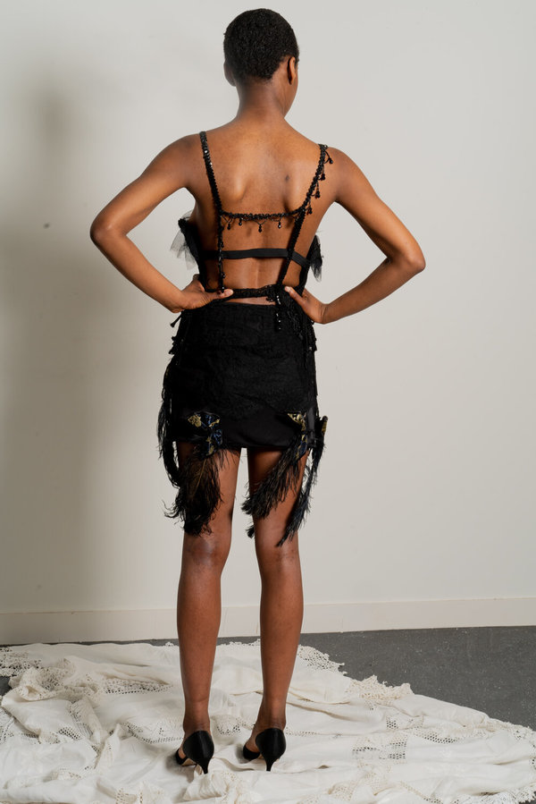 Sydney Pimbley The Lola Bustier - Black Sydney Pimbley The Lola Bustier - Black