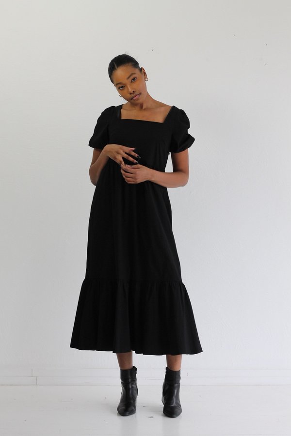 Descendant Tiered Dress - Black Descendant Tiered Dress - Black