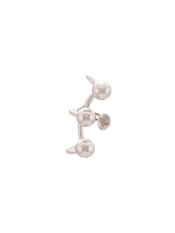 Mugler Ball Ear Cuff - silver Mugler Ball Ear Cuff - silver