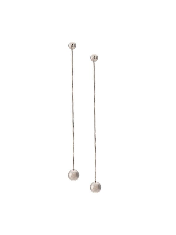 Ball Pendant Long Earrings Ball Pendant Long Earrings
