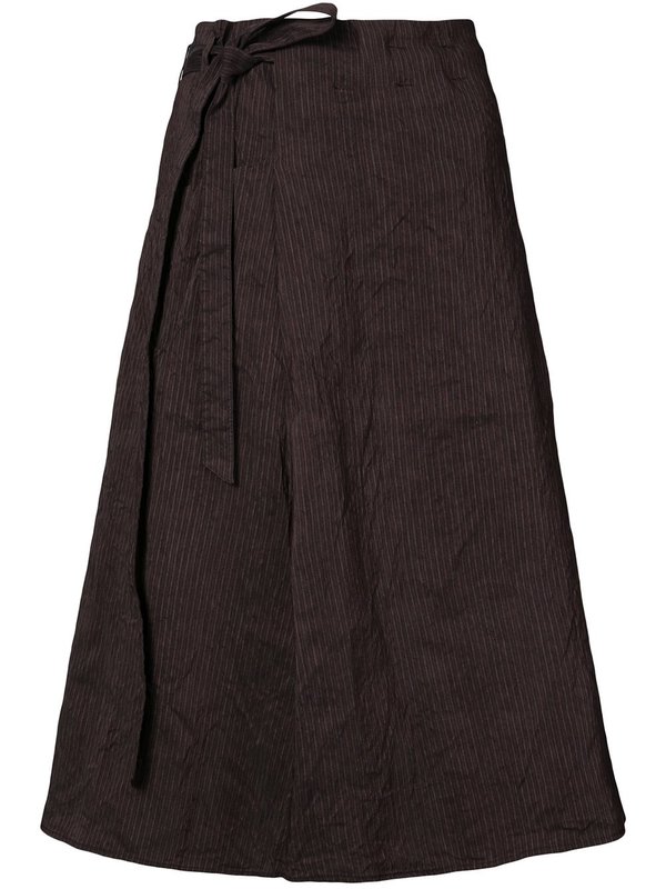 Forme d'Expression Belt Gathered Skirt - black Forme d'Expression Belt Gathered Skirt - black